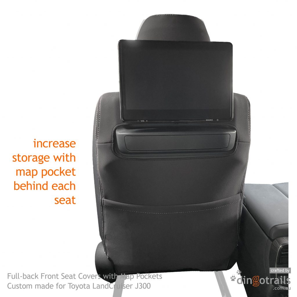 Toyota LC300 Series Sahara (2021now) Front & Rear Seat Cover