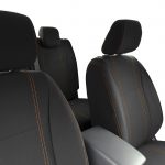 FULL-BACK Front & REAR Seat Cover + Armrest Access for Ford Ranger (FRG15-FB+Rz-P)