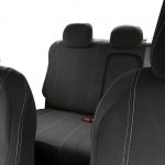 FULL-BACK FRONT & REAR Seat Covers + Zip Armrest Access for Isuzu D-Max RT (IDM12-FB+Rz)