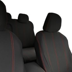Custom Fit, waterproof, neoprene ISUZU D-Max RC FRONT & REAR Seat Covers (PRIX Edition).