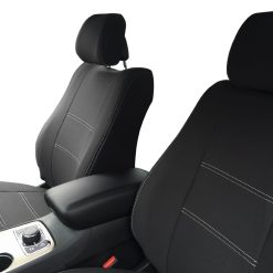 Custom Fit, waterproof, neoprene Jeep Grand Cherokee FULL-BACK Front Seat Covers.