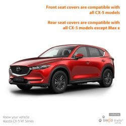 Full Back Rear Seat Cover Armrest For Mazda Cx 5 Mc517 Ra P Dingo Trails - 2019 Mazda Cx 5 Rear Seat Cover