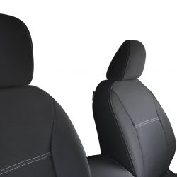 Tailored Waterproof Black Front Rear Seat Covers For Nissan Navara NP300 2016+