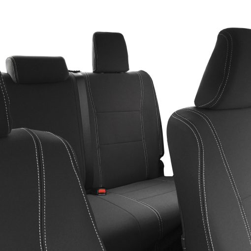 Custom Fit, waterproof, Neoprene Toyota Hilux MK.8 Workmate FULL-BACK Front & REAR Seat Covers.
