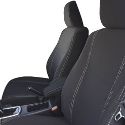Custom Fit, waterproof, Neoprene Toyota Hilux MK.8 SR SR5, FULL-BACK Front Seat Covers.