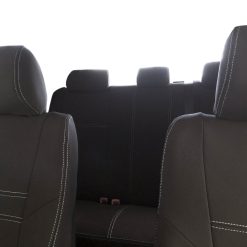 Custom Fit, Waterproof, Neoprene Toyota Hilux MK.7 - Sprots FULL-BACK Front & REAR Seat Covers.
