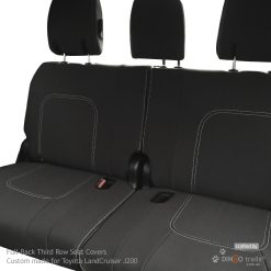 Custom Fit, Waterproof, Neoprene Toyota Landcruiser J200 - GX GXL Full-back THIRD ROW Seat Covers.