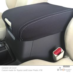 Custom Fit, Waterproof, Neoprene Toyota Prado J150 CONSOLE Lid Cover.