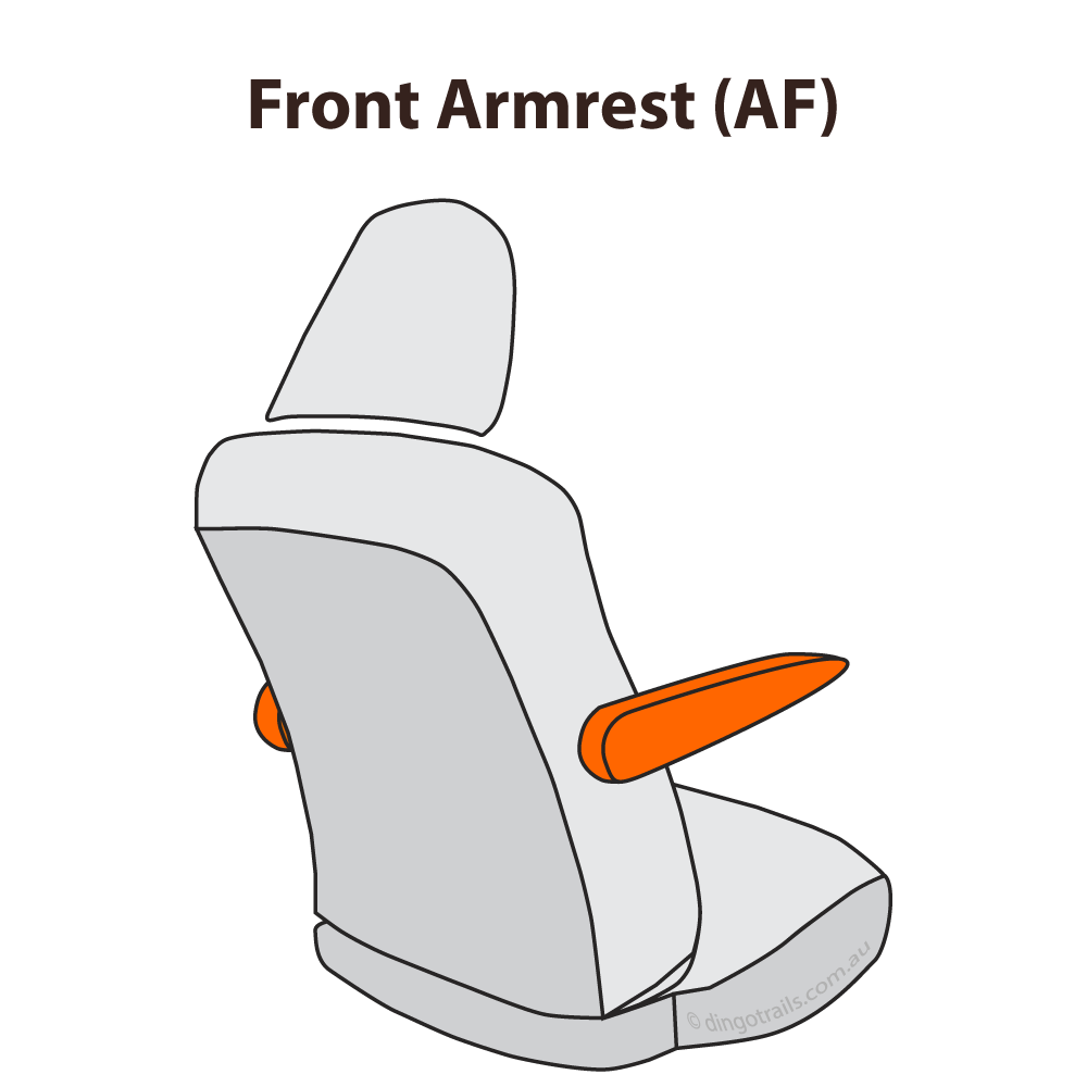 Front Armrest Cover (AF)